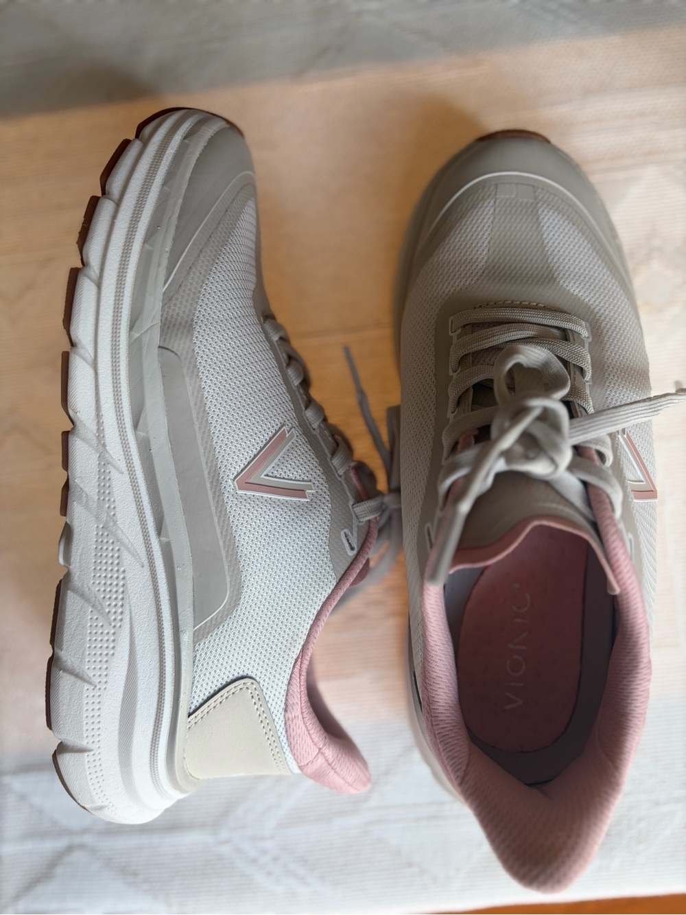 Vionic Walk Max Mesh Slip-On Walking Sneakers Pink Women’s US 7.5 Orthotic